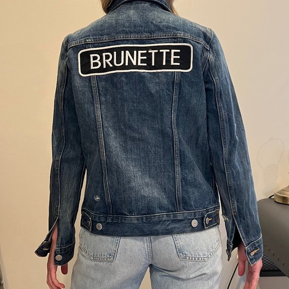 Levi’s Vintage Trucker Jacket (Distressed) CUSTOM by BRUNETTE the Label (Small) - Picture 3 of 6